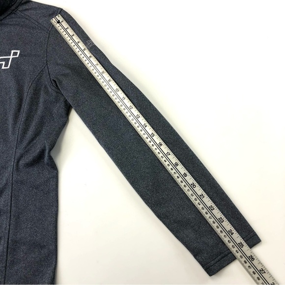 The North Face women’s quarter zip charcoal pullover XL - Picture 9 of 9